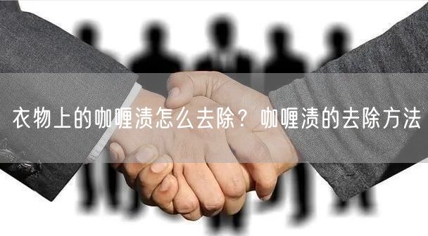 衣物上的咖喱渍怎么去除？咖喱渍的去除方法